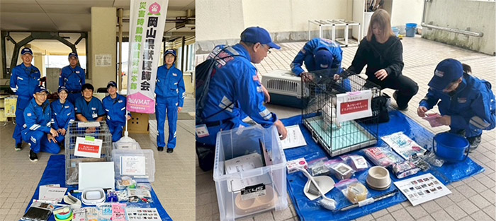 芳泉小学校でデモンストレーション